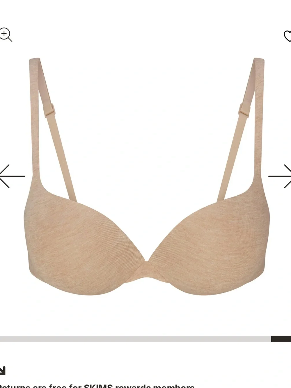SKIMS Ultimate Teardrop Push-Up Bra - Picture 6 of 8